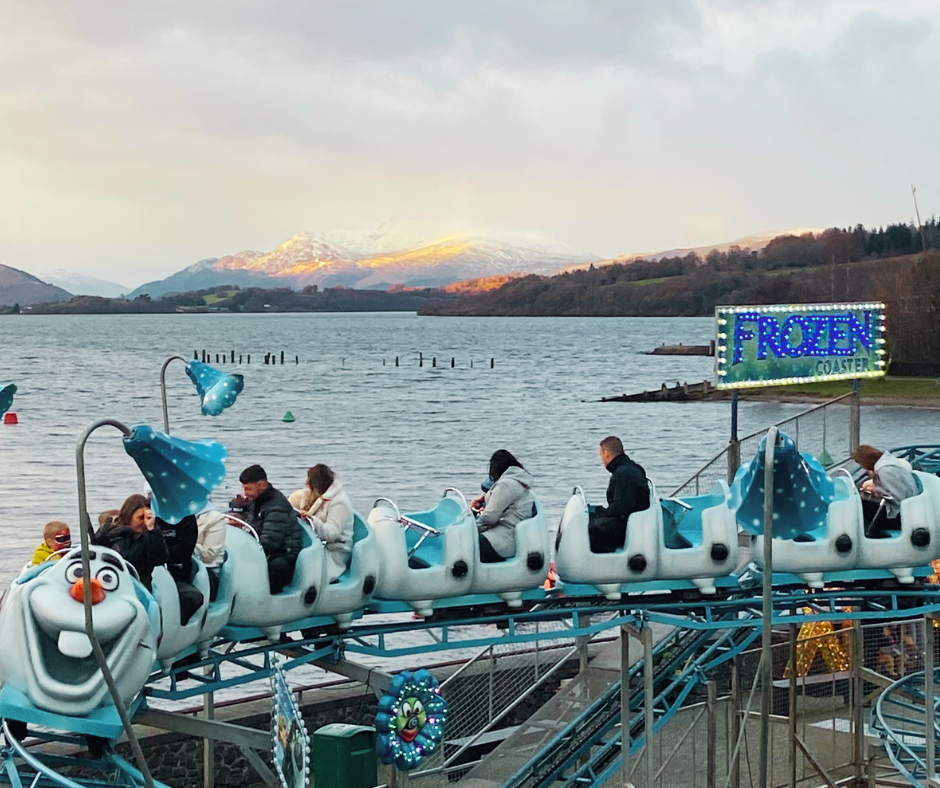 Frozen-themed family rollercoaster 