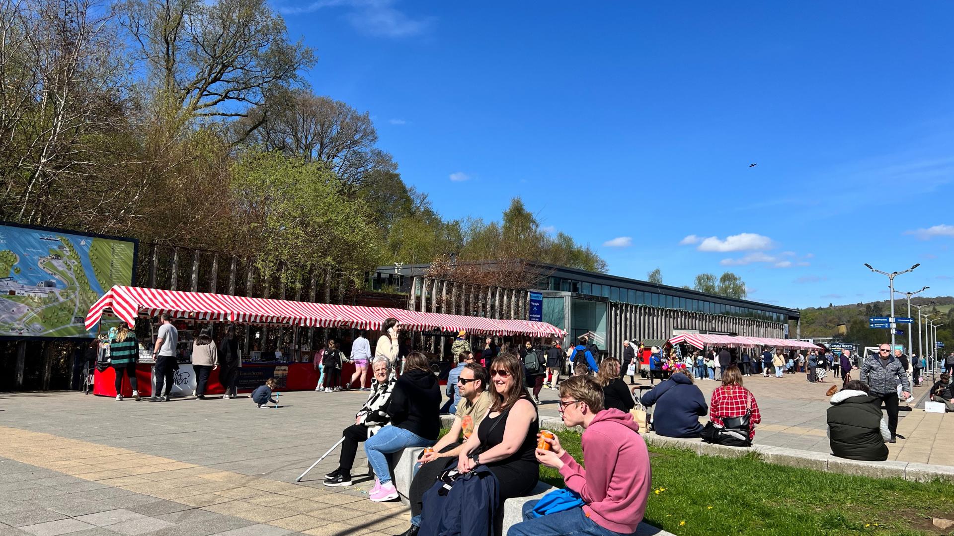 Twice monthly Sunday Markets at Loch Lomond Shores on the 1st & 3rd Sunday of the month