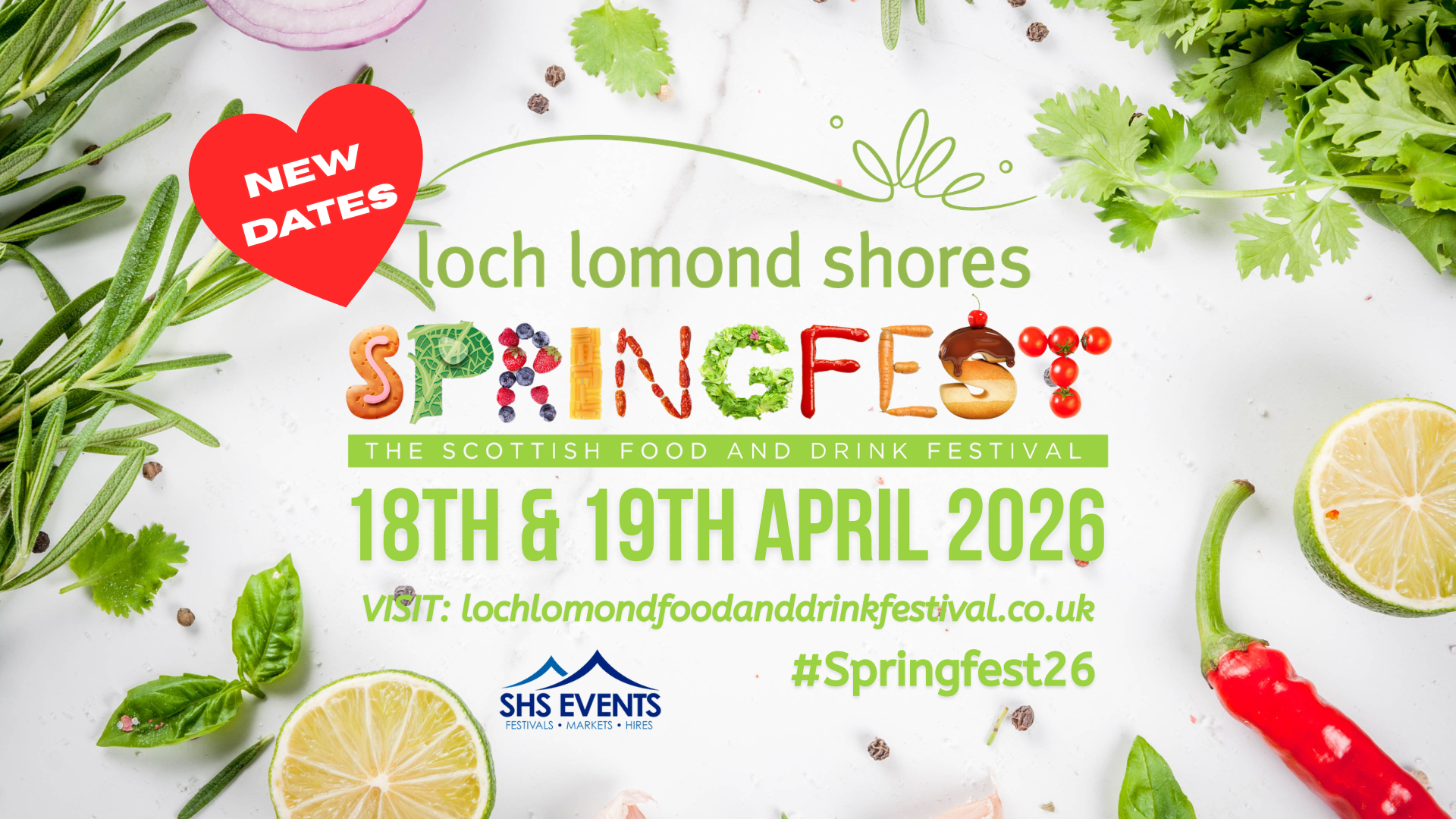 Loch Lomond Springfest 26 - NEW DATES Announced!