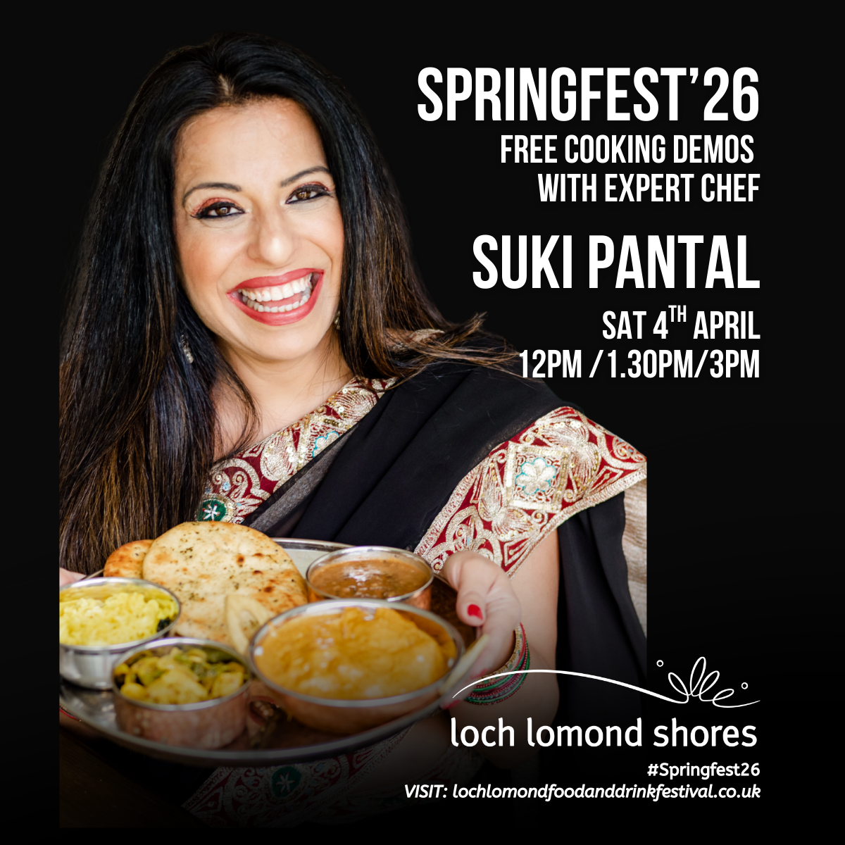Suki Pantal, founder of Suki’s Curries and Spices, is a Worcestershire-based cookbook author, culinary teacher, food columnist and speaker. She conducts live demonstrations, virtual cookery classes and talks, across the UK, sharing her passion for Indian cuisine.