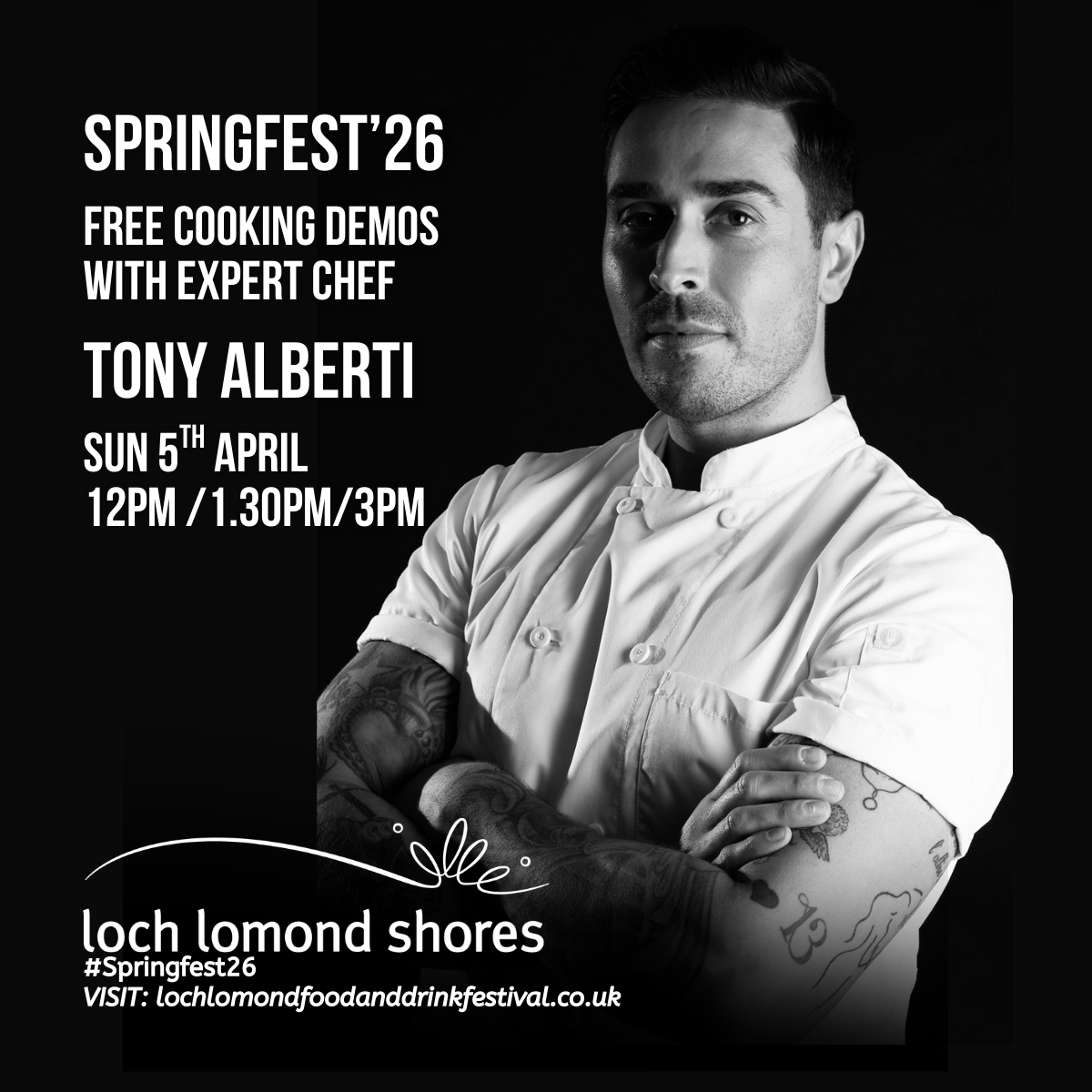 Chef Demos with Tony Alberti at Springfest 26