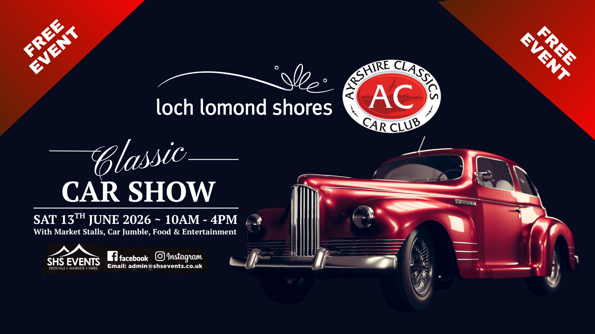 Loch Lomond CLASSIC CAR SHOW