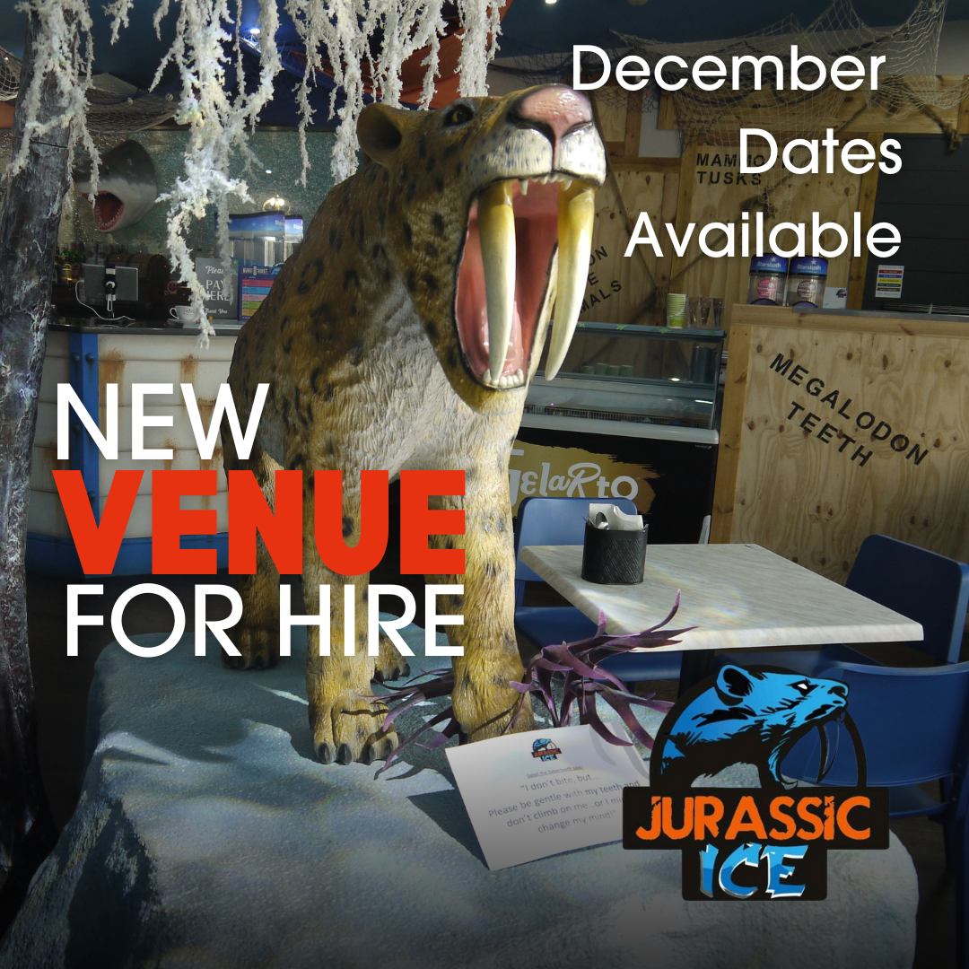 Jurassic Ice Venue for hire