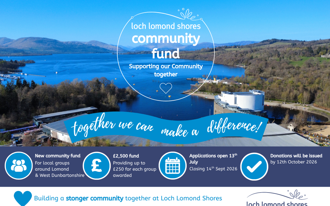 New community fund announced by Loch Lomond Shores